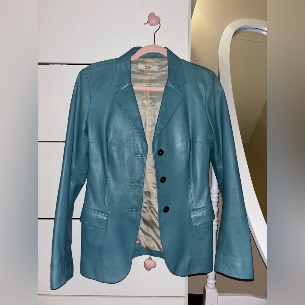Vintage Prada leather jacket